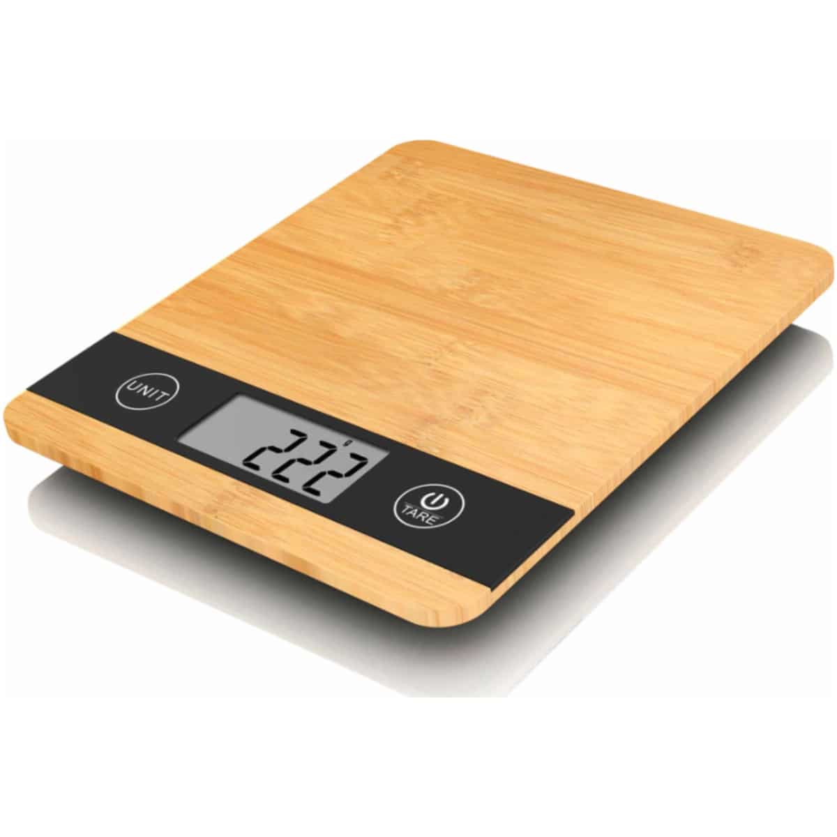 Telemax KB-651 Ψηφιακή Ζυγαριά Κουζίνας 1gr/5kg Wood ΕΩΣ 12 ΔΟΣΕΙΣ - Image 1
