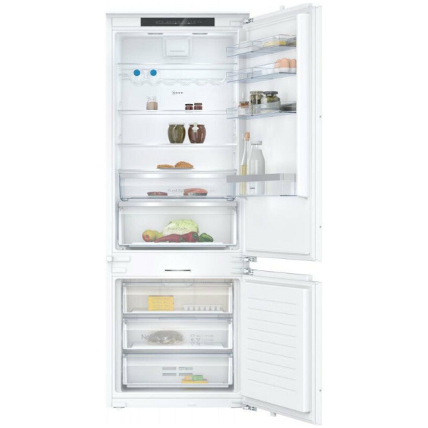 Bosch KBN96VFE0 Εντοιχιζόμενος Ψυγειοκαταψύκτης NoFrost Υ193.5xΠ70.8xΒ54.8εκ. Λευκός (ΕΩΣ 12 ΔΟΣΕΙΣ)