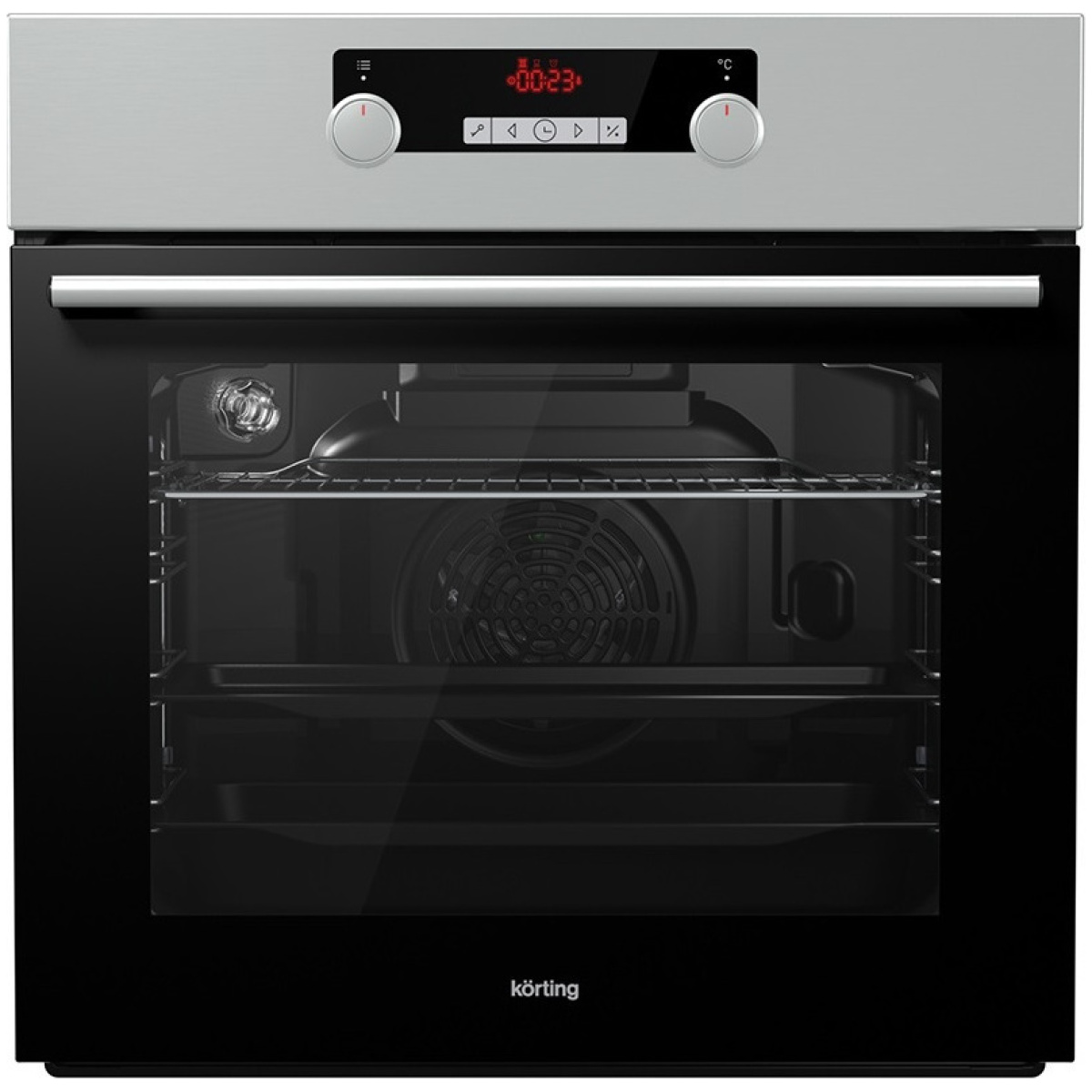 KORTING KBO 737E10XS Φούρνος άνω Πάγκου 71lt χωρίς Εστίες ΕΩΣ 12 ΔΟΣΕΙΣ - Image 1