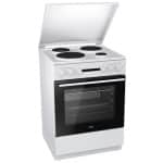 Korting KE6A60WM Κουζίνα 71lt με Εμαγιέ Εστίες Π60εκ. Λευκή ΕΩΣ 12 ΔΟΣΕΙΣ - Image 2