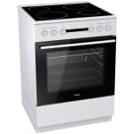 Korting KEC6A40WPGKRT 742652 Κουζίνα Κεραμική Λευκή ΕΩΣ 12 ΔΟΣΕΙΣ