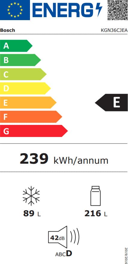 KGN36CJEA-2b8.jpeg BOSCH KGN36CJEA Ψυγειοκαταψύκτης 305lt NoFrost E ΕΩΣ 12 ΔΟΣΕΙΣ - Image 4