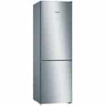 BOSCH KGN36KLEB Serie 4 Ψυγειοκαταψύκτης 326lt NoFrost Inox E ΕΩΣ 12 ΔΟΣΕΙΣ