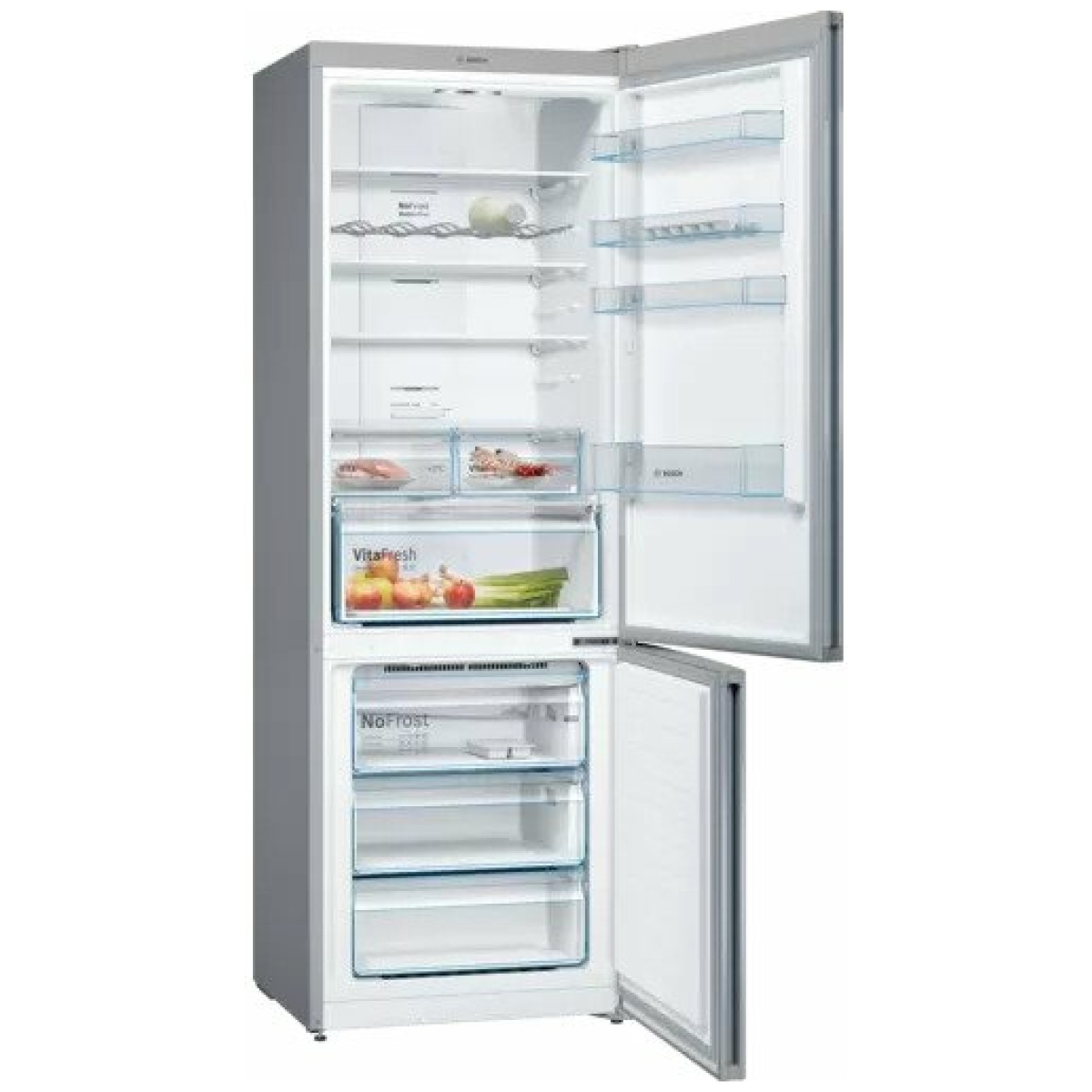 BOSCH KGN49MIEC Ψυγειοκαταψύκτης NoFrost Inox E ΕΩΣ 12 ΔΟΣΕΙΣ - Image 2