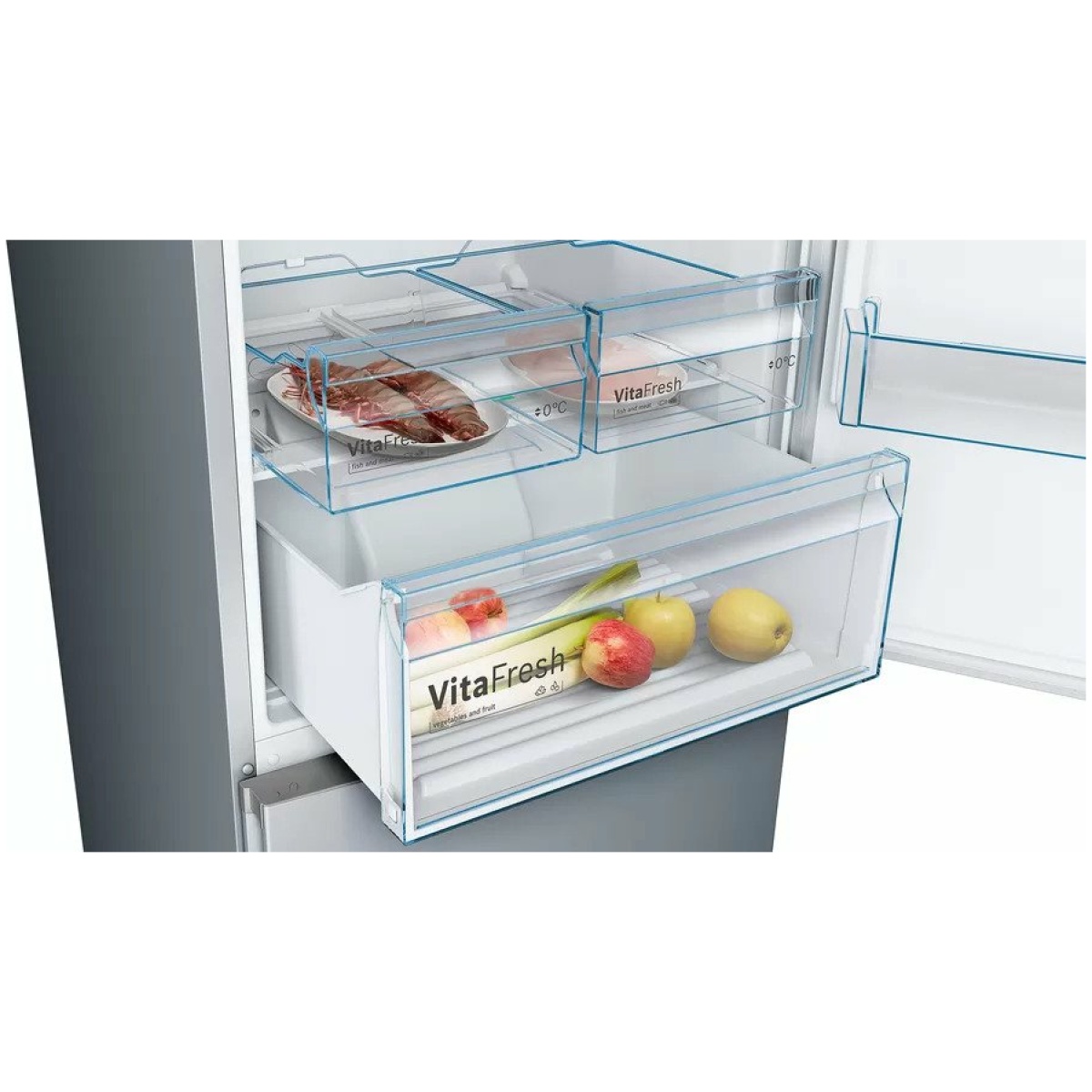 BOSCH KGN49MIEC Ψυγειοκαταψύκτης NoFrost Inox E ΕΩΣ 12 ΔΟΣΕΙΣ - Image 4