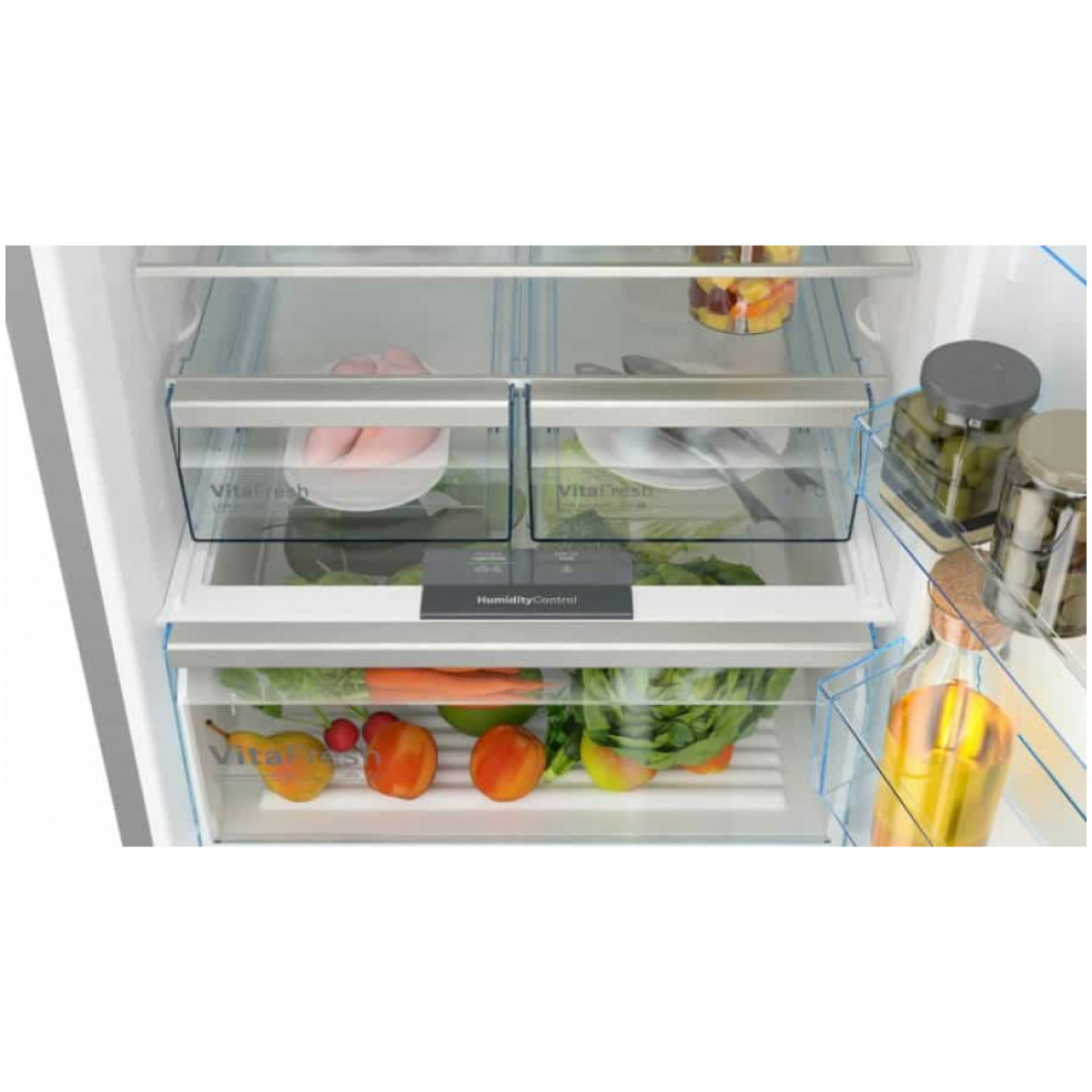 BOSCH KGN56XLEB Ψυγειοκαταψύκτης 508lt Total NoFrost Υ193xΠ70xΒ80εκ. Inox E ΕΩΣ 12 ΔΟΣΕΙΣ - Image 2