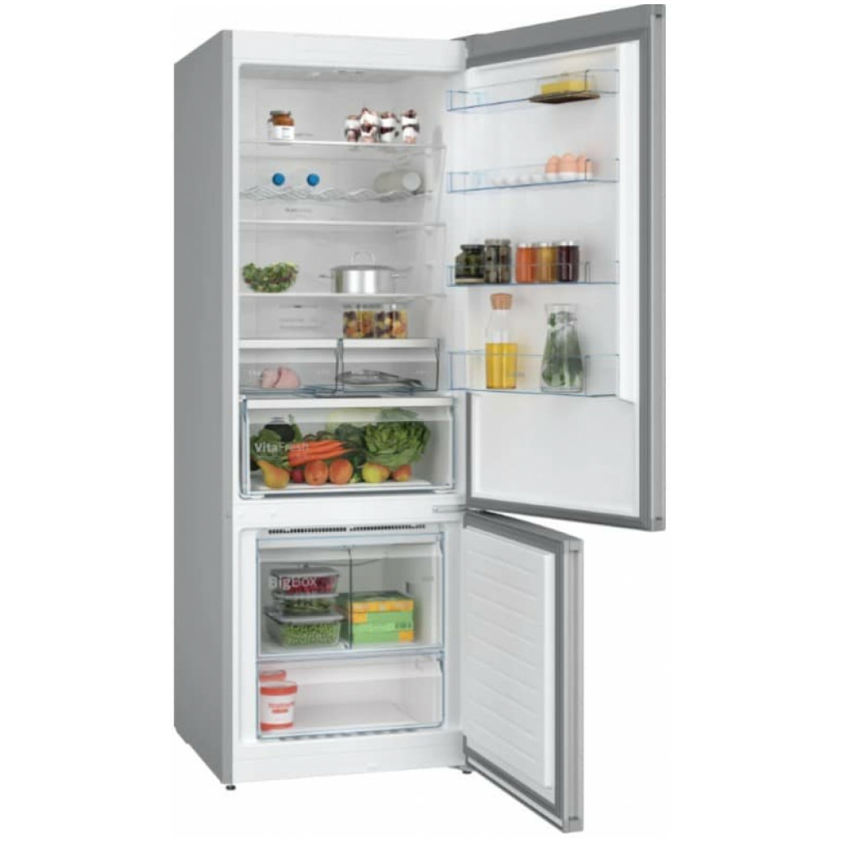 BOSCH KGN56XLEB Ψυγειοκαταψύκτης 508lt Total NoFrost Υ193xΠ70xΒ80εκ. Inox E ΕΩΣ 12 ΔΟΣΕΙΣ - Image 3