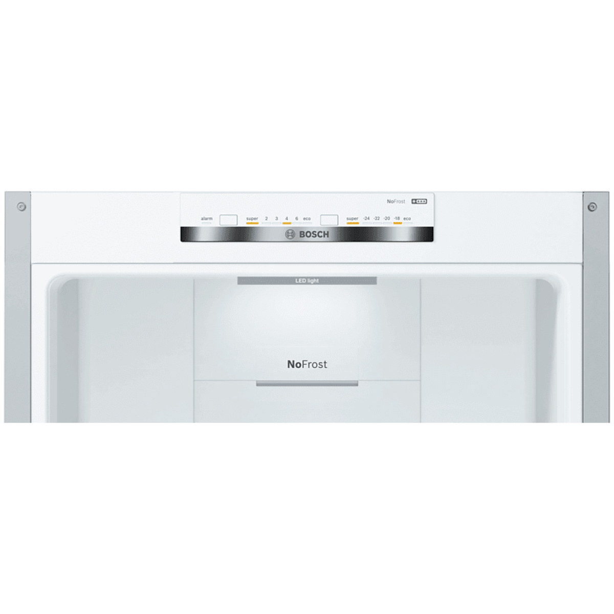 BOSCH KGN362LEA  Ψυγειοκαταψύκτης 324lt Υ186xΠ60xΒ65εκ. Inox E ΕΩΣ 12 ΔΟΣΕΙΣ - Image 2
