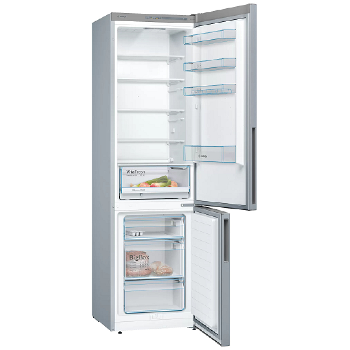 BOSCH KGV39VLEA Ψυγειοκαταψύκτης 343lt Υ201xΠ60xΒ65εκ. Inox E ΕΩΣ 12 ΔΟΣΕΙΣ - Image 3