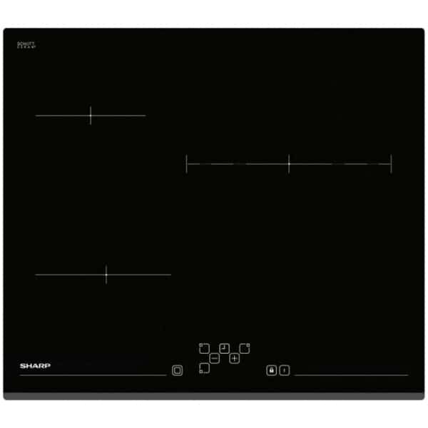 SHARP KH-6V13BS00 Κεραμική Εστία Άνω Πάγκου 59x41cm ΕΩΣ 12 ΔΟΣΕΙΣ