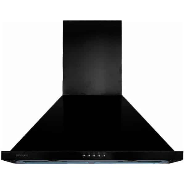 DAVOLINE KOS HPC BL Απορροφητήρας Καμινάδα Black 60cm ΕΩΣ 12 ΔΟΣΕΙΣ