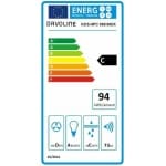 DAVOLINE KOS HPC BL Απορροφητήρας Καμινάδα Black 60cm ΕΩΣ 12 ΔΟΣΕΙΣ - Image 2