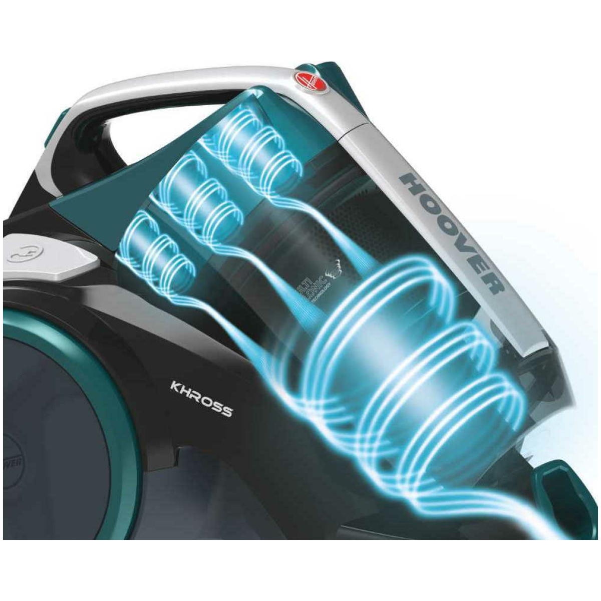 HOOVER Khross KS40PAR 011 Ηλεκτρική Σκούπα 550W με Κάδο 1.8lt ΕΩΣ 12 ΔΟΣΕΙΣ - Image 3