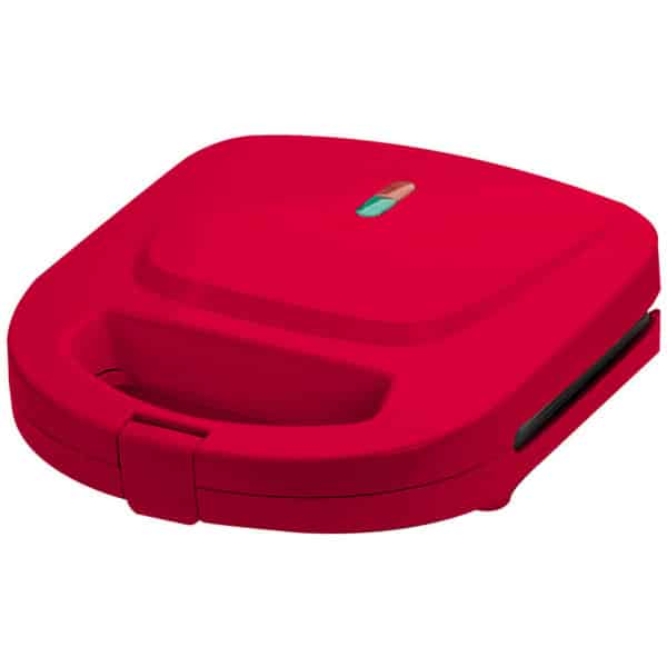 Telemax KY-20S Τοστιέρα για 2 Τοστ 750W Κόκκινη (ΕΩΣ 12 ΔΟΣΕΙΣ)