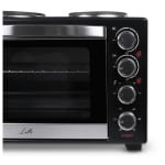 Life Kouzinaki 302 Ηλεκτρικό Φουρνάκι 30lt με 2 Εστίες και Αέρα ΕΩΣ 12 ΔΟΣΕΙΣ - Image 2