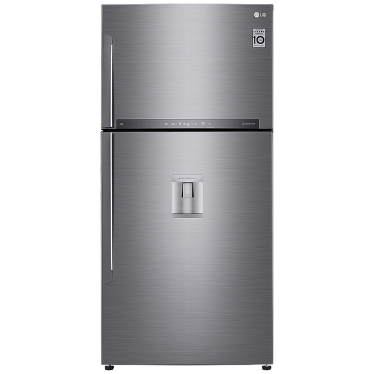 LG GTF916PZPZD Ψυγείο Δίπορτο NoFrost Inox A++ ΕΩΣ 12 ΔΟΣΕΙΣ - Image 1