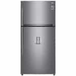 LG GTF916PZPZD Ψυγείο Δίπορτο NoFrost Inox A++ ΕΩΣ 12 ΔΟΣΕΙΣ