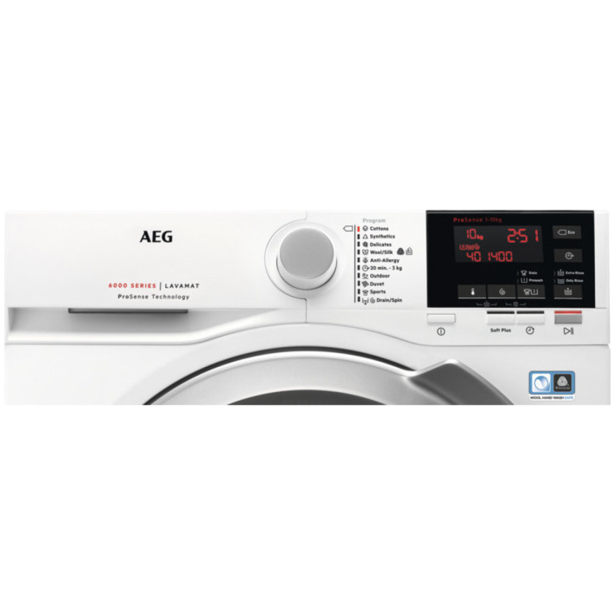 AEG L6FBG48S Πλυντήριο Ρούχων 8KG A+++ ΕΩΣ 12 ΔΟΣΕΙΣ - Image 2
