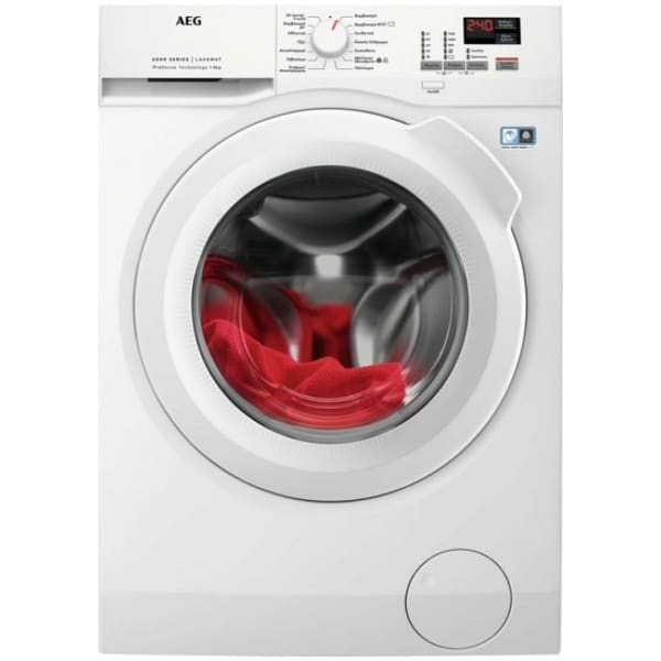 AEG L6FNK148WG Πλυντήριο Ρούχων 8kg με Ατμό 1400 Στροφών ΕΩΣ 12 ΔΟΣΕΙΣ