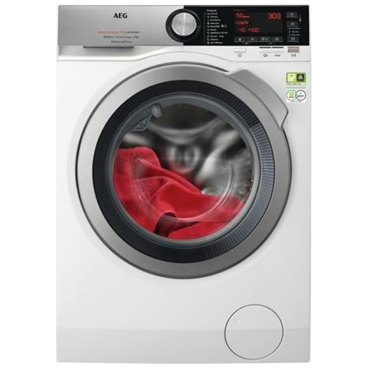 AEG L8FEC69PS Πλυντήριο Ρούχων 9kg με Ατμό 1600 Στροφών ΕΩΣ 12 ΔΟΣΕΙΣ - Image 1