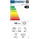 AEG L8FEC69PS Πλυντήριο Ρούχων 9kg με Ατμό 1600 Στροφών ΕΩΣ 12 ΔΟΣΕΙΣ - Image 3