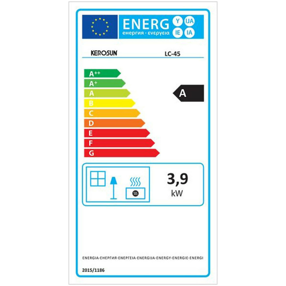 KEROSUN LC-45 Θερμάστρα Πετρελαίου Inverter ΕΩΣ 12 ΔΟΣΕΙΣ - Image 2