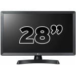 ΤΗΛΕΟΡΑΣΕΙΣ LG MONITOR TV 28TK410V-PZ LED WIDE VIEWING ANGLE PANEL 27.5" ΕΩΣ 12 ΔΟΣΕΙΣ