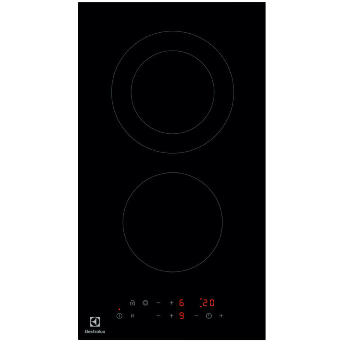 ELECTROLUX LHR3233CK Κεραμική Εστία Αυτόνομη Domino 52x29cm ΕΩΣ 12 ΔΟΣΕΙΣ - Image 1
