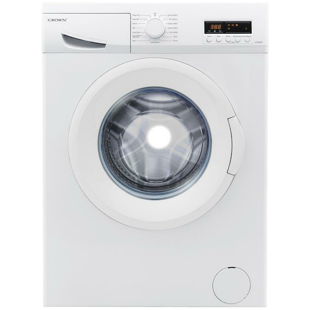 CROWN LI 870FT Πλυντήριο Ρούχων 7kg 800 Στροφών D ΕΩΣ 12 ΔΟΣΕΙΣ - Image 1