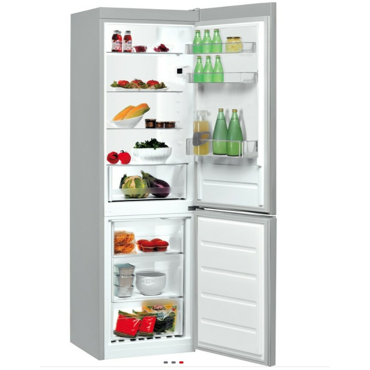 INDESIT LI8 S1E S Ψυγειοκαταψύκτης 339lt Υ188.9xΠ59.5xΒ65.5εκ. Inox F ΕΩΣ 12 ΔΟΣΕΙΣ - Image 2