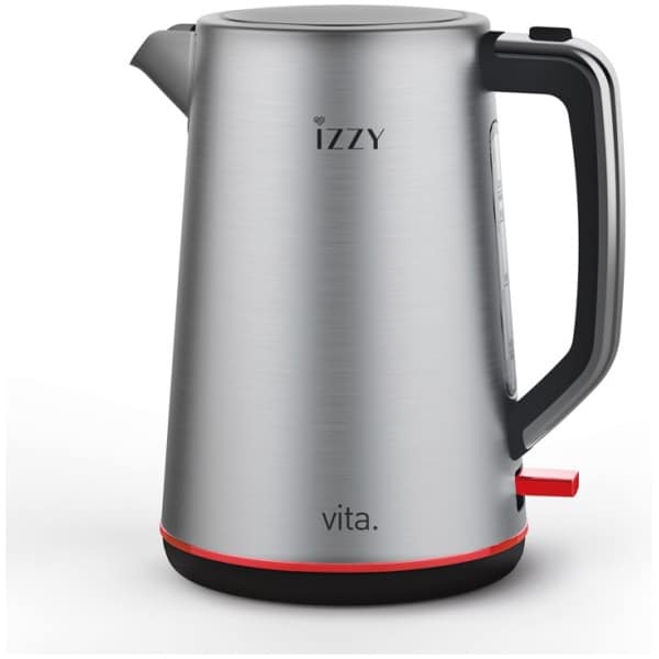 Izzy IZ-3025 224625 Βραστήρας 1.7lt 2200W Ασημί ΕΩΣ 12 ΔΟΣΕΙΣ
