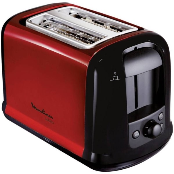 MOULINEX Subito LT340D Φρυγανιέρα 2 θέσεων 850W Red