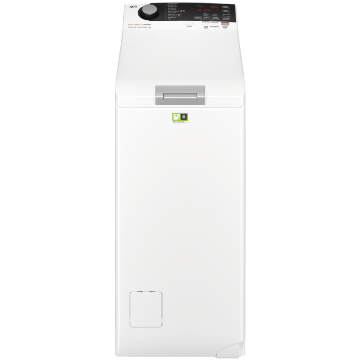 AEG LTN7E272G Πλυντήριο Ρούχων Άνω Φόρτωσης 7kg με Ατμό 1200 Στροφών C ΕΩΣ 12 ΔΟΣΕΙΣ - Image 1
