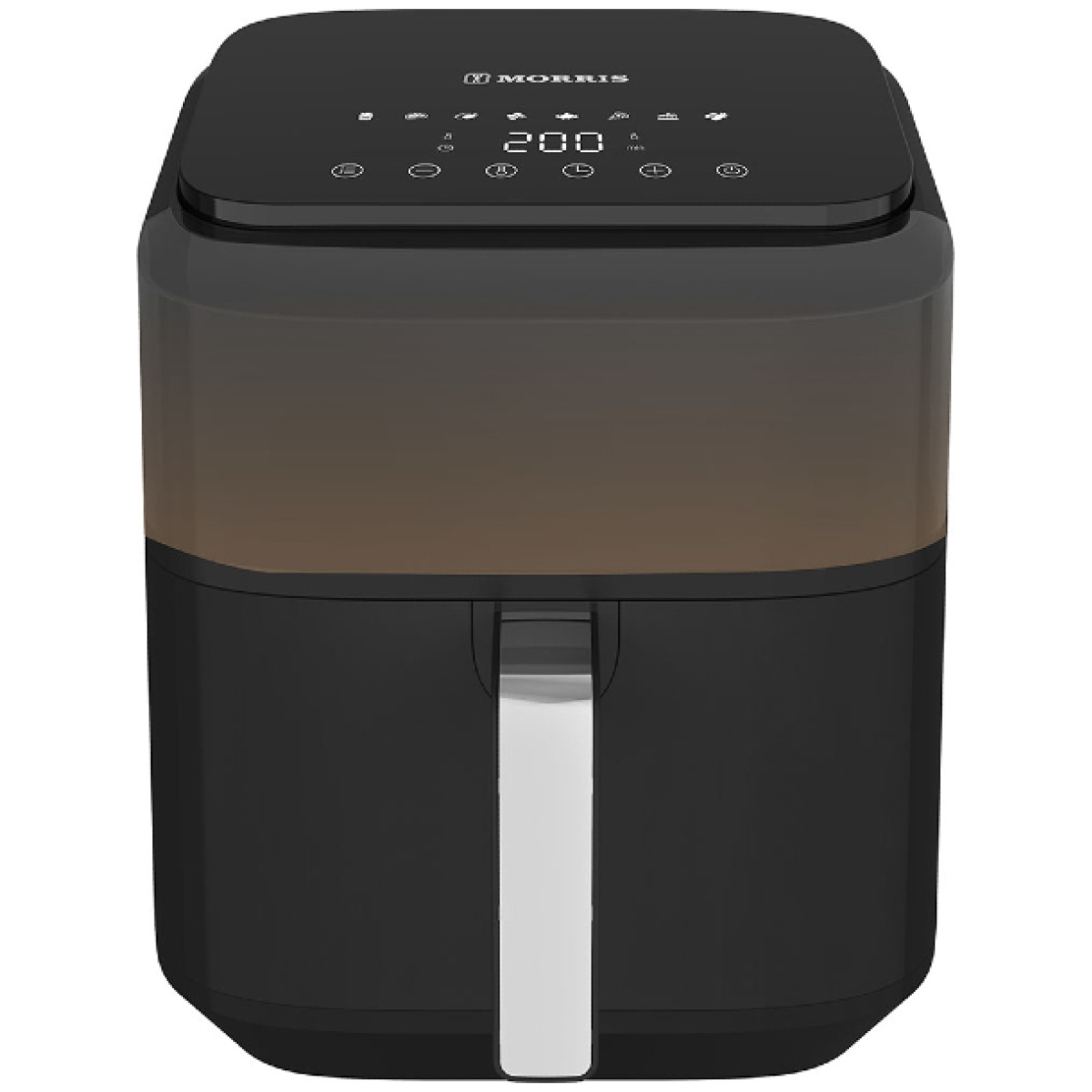 Morris MAF-6302 Φριτέζα Αέρος 6.3lt Μαύρο (ΕΩΣ 12 ΔΟΣΕΙΣ) - Image 2