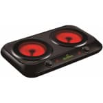 TELEMAX IDEAKITCHEN MB2402M Επιτραπέζια Εστία Κεραμική Διπλή Μαύρη ΕΩΣ 12 ΔΟΣΕΙΣ