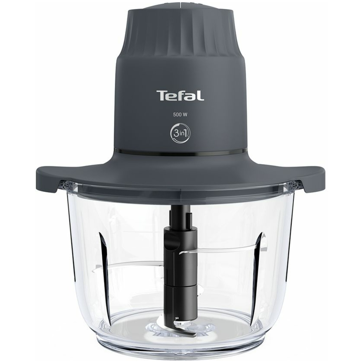 Tefal Choppeo MB603138 Πολυκόπτης Multi 500W με Δοχείο 1lt Μαύρος (ΕΩΣ 12 ΔΟΣΕΙΣ) - Image 2