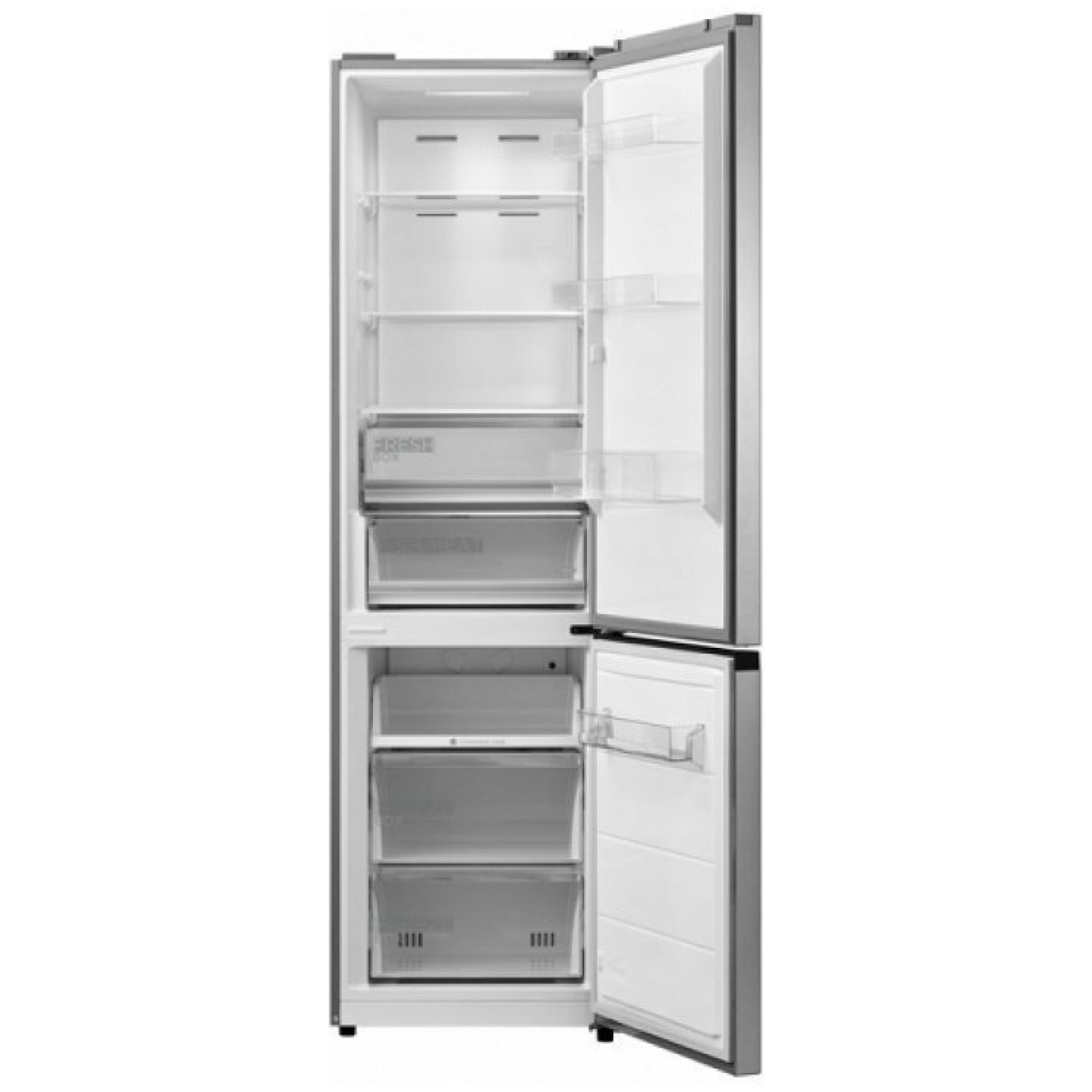 Midea Ψυγειοκαταψύκτης 378lt Total NoFrost Υ201,0xΠ59,5xΒ70εκ. Inox MDRB521MIC46A - Image 3