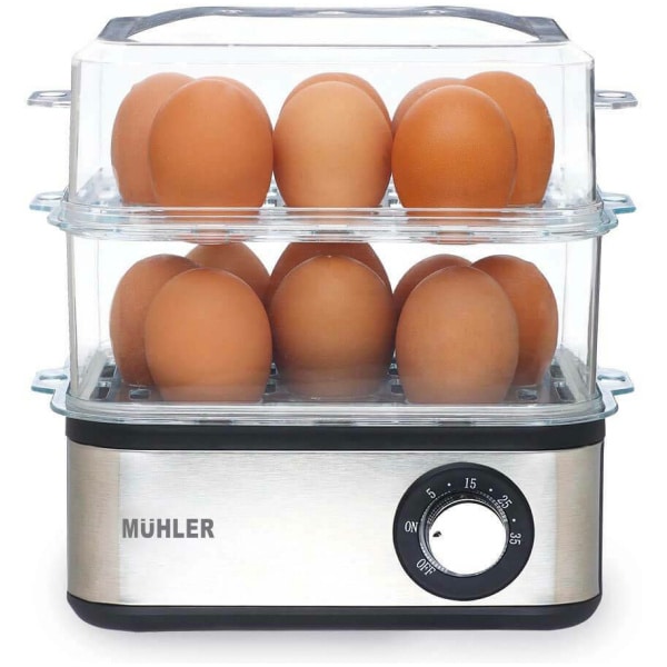 Muhler ME-516 Βραστήρας Αυγών 16 Θέσεων 500W (ΕΩΣ 12 ΔΟΣΕΙΣ)