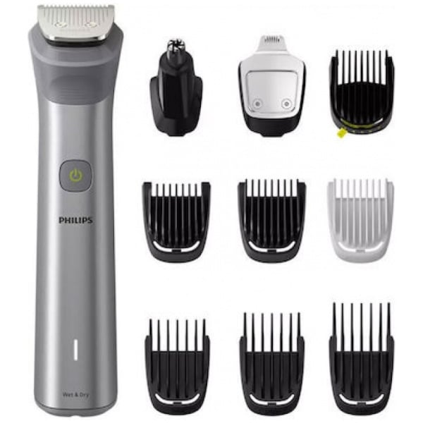 Philips MG5920/15 Επαναφορτιζόμενη Κουρευτική Μηχανή Γκρι ΕΩΣ 12 ΔΟΣΕΙΣ