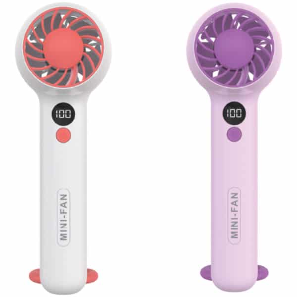 Ανεμιστήρας Χειρός Επαναφορτιζόμενος Telemax Mini-Fan με Θύρα USB-C ΕΩΣ 12 ΔΟΣΕΙΣ