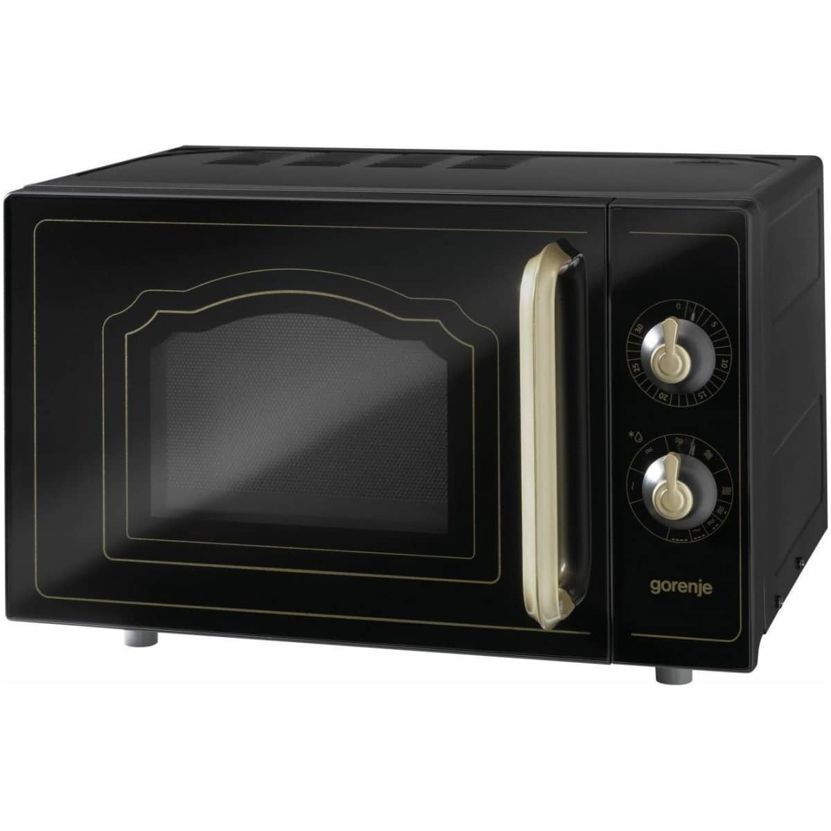 GORENJE MO4250CLB Φούρνος Μικροκυμάτων Classico με Grill Μαύρος ΕΩΣ 12 ΔΟΣΕΙΣ - Image 2