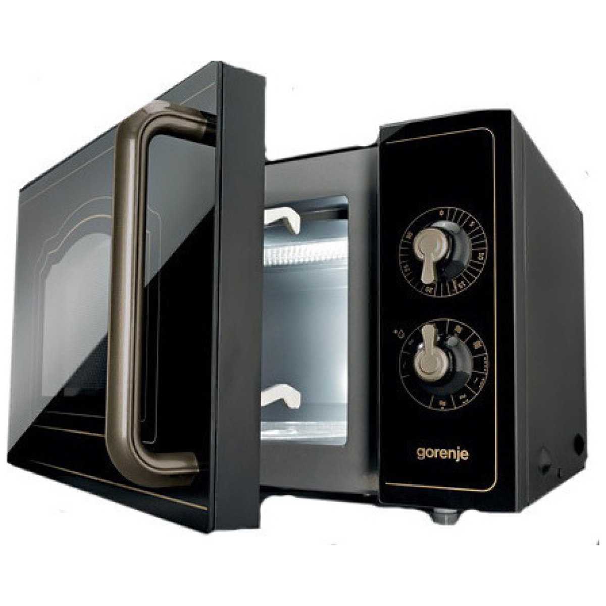 GORENJE MO4250CLB Φούρνος Μικροκυμάτων Classico με Grill Μαύρος ΕΩΣ 12 ΔΟΣΕΙΣ - Image 3