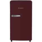 MORRIS MRS-31084WR Μονόπορτο Ψυγείο Wine Red Retro Α++ ΕΩΣ 12 ΔΟΣΕΙΣ