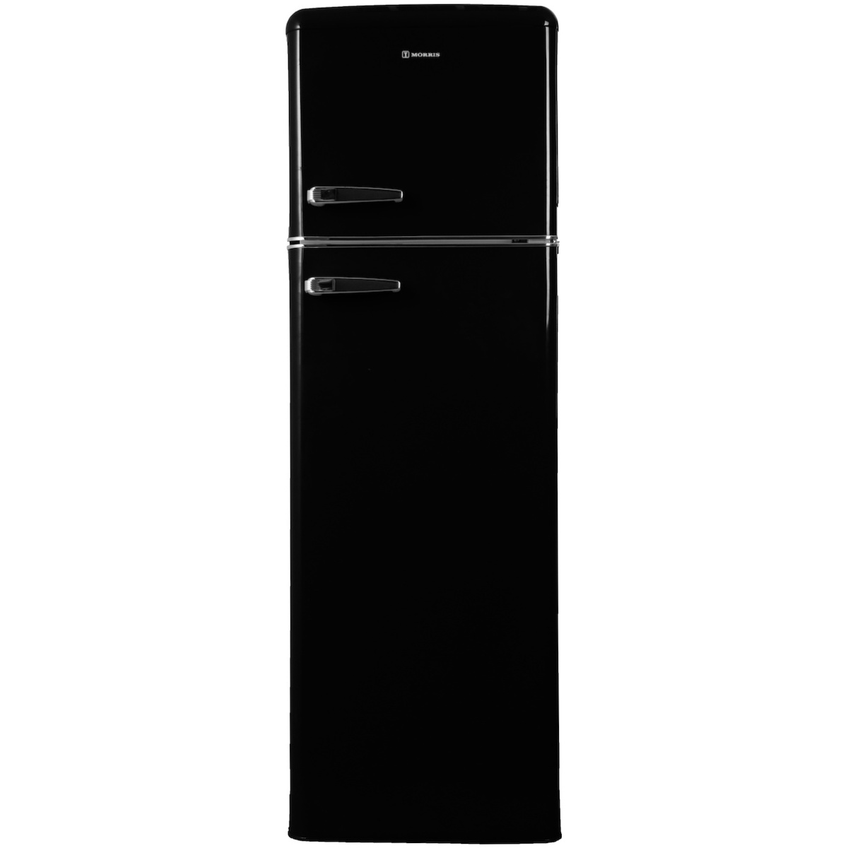 MORRIS MRS-31243B Ψυγείο Δίπορτο Retro Black Α++ ΕΩΣ 12 ΔΟΣΕΙΣ - Image 1