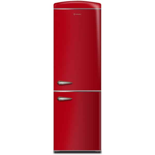 MORRIS MRS-31300R Ψυγειοκαταψύκτης 315lt NoFrost Retro Red E ΕΩΣ 12 ΔΟΣΕΙΣ