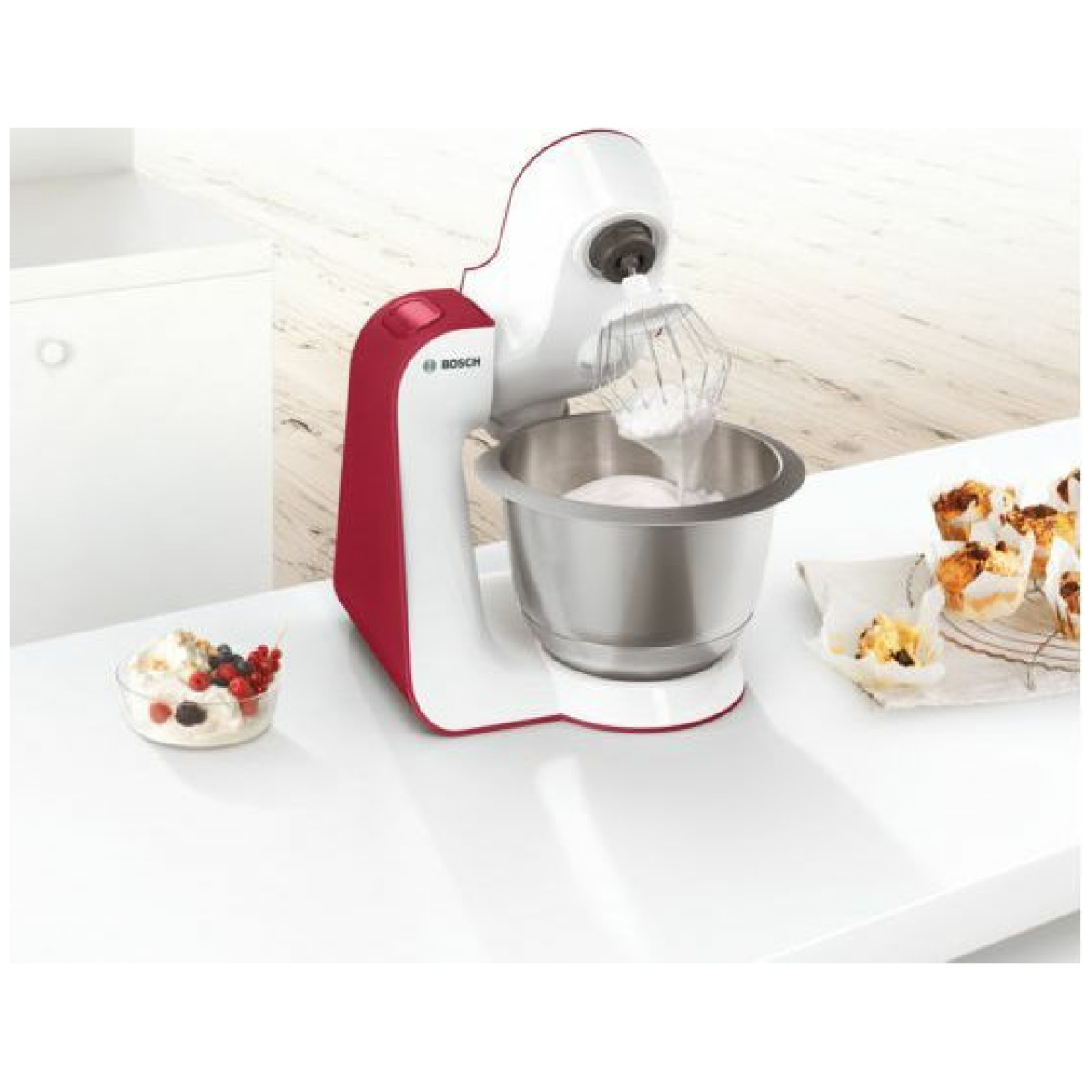 BOSCH MUM54R00 Κουζινομηχανή 900W με Ανοξείδωτο Κάδο 3.9lt ΕΩΣ 12 ΔΟΣΕΙΣ - Image 2