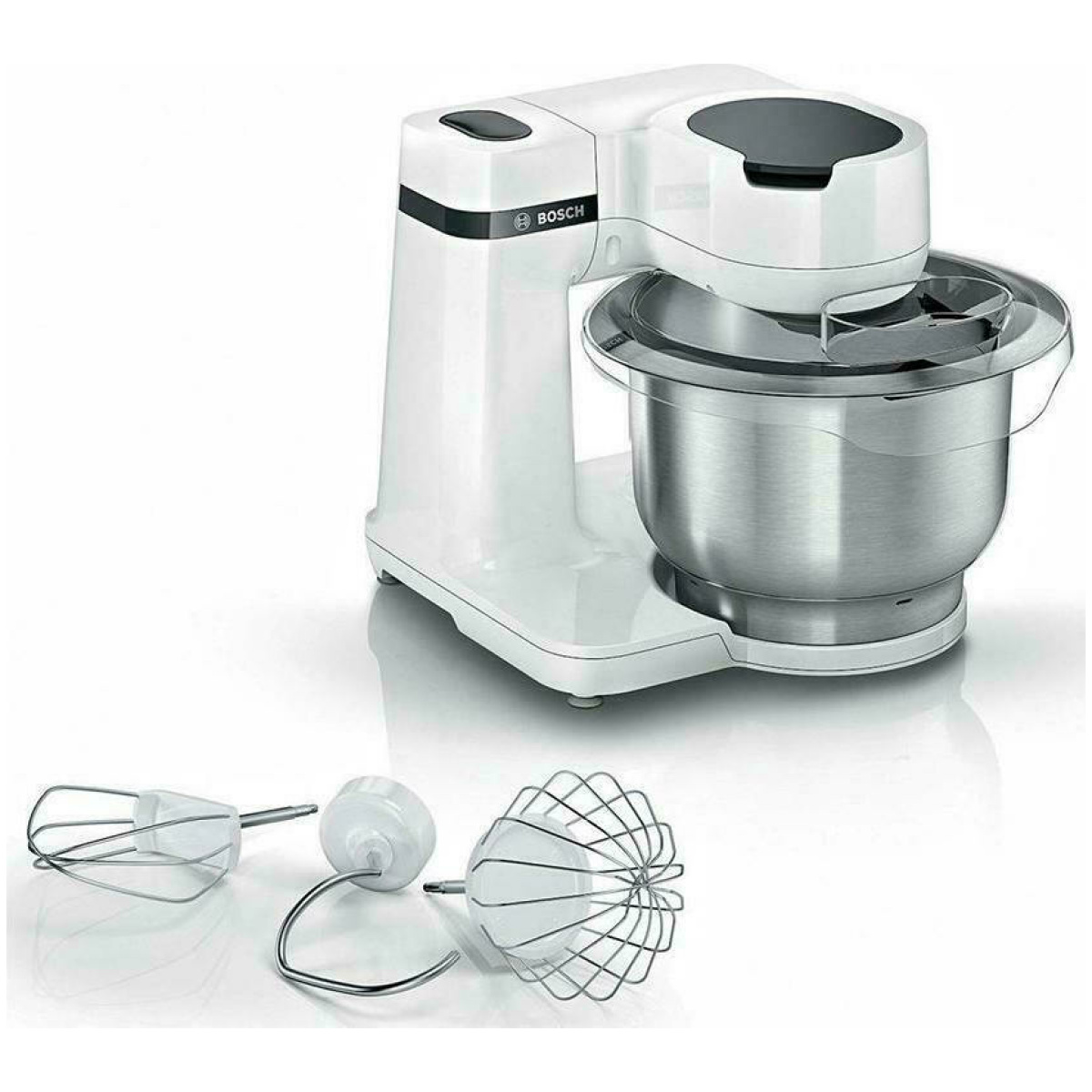 BOSCH MUMS2AW00 Κουζινομηχανή 700W με Ανοξείδωτο Κάδο 3.8lt ΕΩΣ 12 ΔΟΣΕΙΣ - Image 1