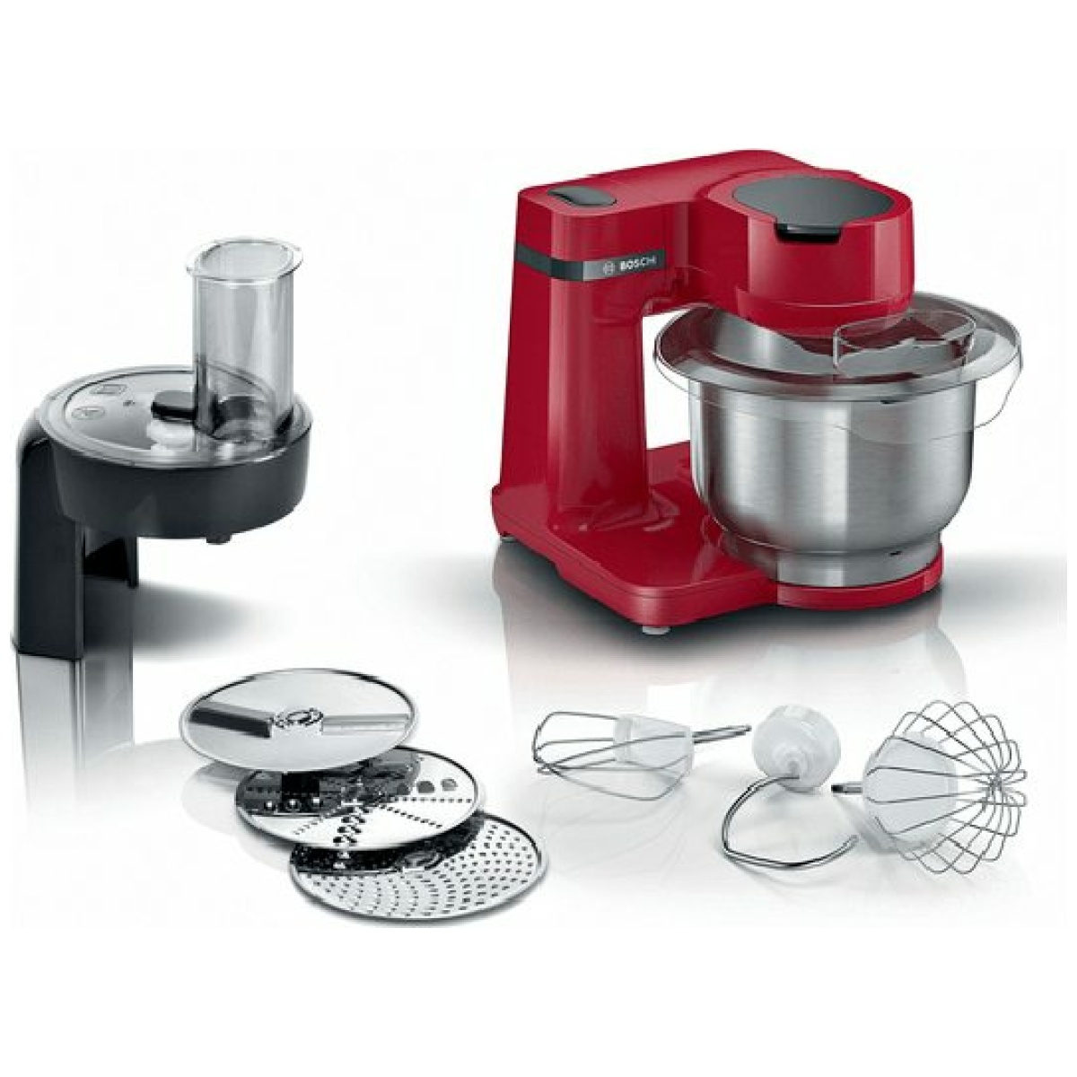 BOSCH MUMS2ER01 Κουζινομηχανή 700W με Ανοξείδωτο Κάδο 3.8lt ΕΩΣ 12 ΔΟΣΕΙΣ - Image 1