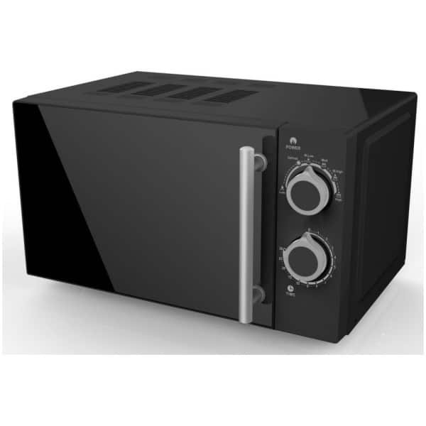 ROBIN MW-860 Φούρνος Μικροκυμάτων Mαύρος 700W ΕΩΣ 12 ΔΟΣΕΙΣ