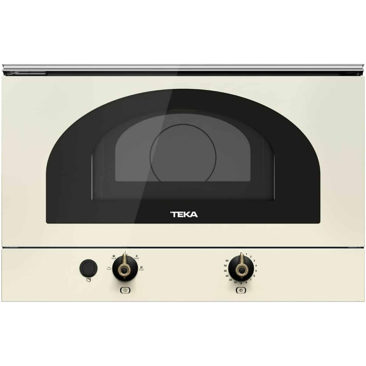 TEKA MWR 22 BI Φούρνος Μικροκυμάτων Vanilla Brass 850W ΕΩΣ 12 ΔΟΣΕΙΣ - Image 1